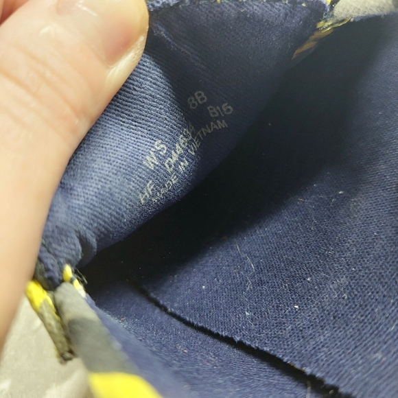 Cole Haan Penny Yellow Camo Slip On Casual Moc Toe Shoes Loafer O 595 - Picture 7 of 8